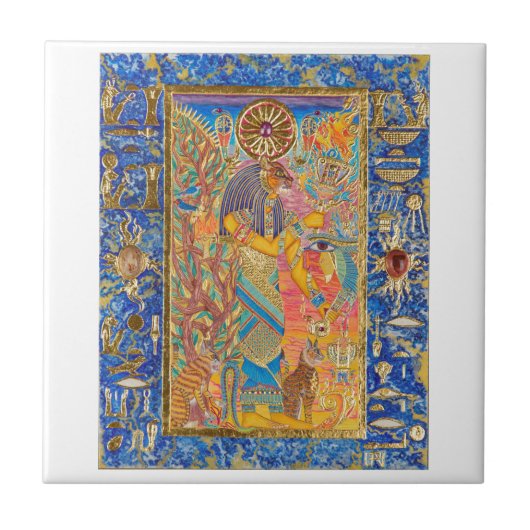 靭皮繊維 タイル (正面)