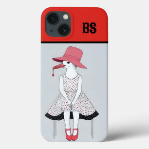 靴おもしろいのカモメ – ビーチユーモア iPhone 13ケース
