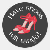 靴おもしろいは丹後赤タンゴシューズ ラウンドシール (正面)