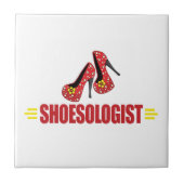 靴おもしろい タイル (正面)