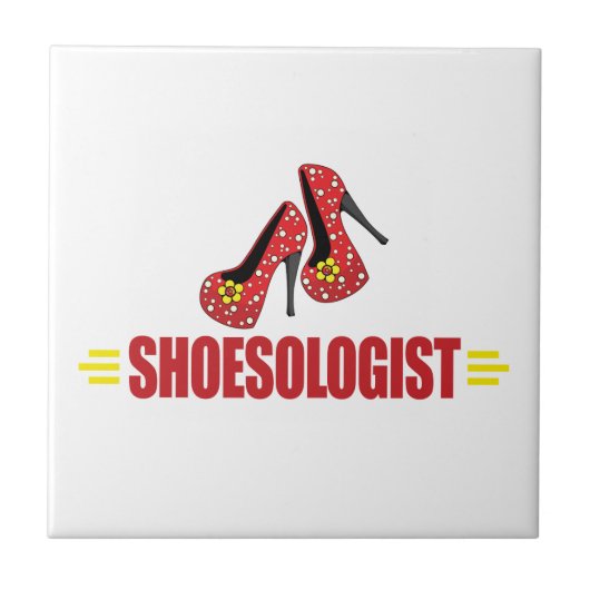 靴おもしろい タイル (正面)