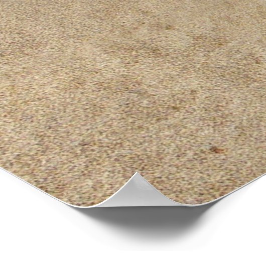 靴から砂を振って… ポスター (角)