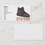 靴があるために得られる 名刺 (正面/裏面)