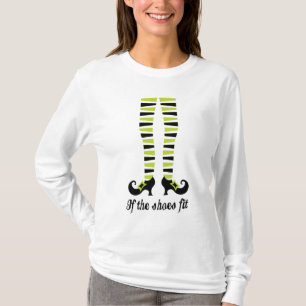 靴がおもしろいなハロウィンT-shrtに合ったら Tシャツ