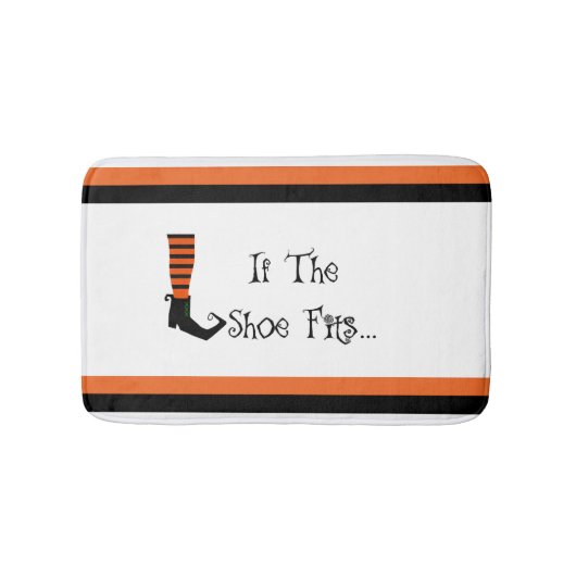 靴がもしハロウィンのバスマットにフィット バスマット (正面)