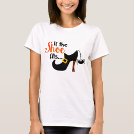 靴がもしハロウィーンの魔女にフィット トライブレンドＴシャツ