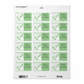 靴がもし合って欲しい住所 シール (フルシート)