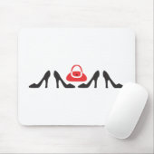 靴が並ぶ マウスパッド (マウス)