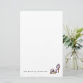 靴が合ったら、あらゆる色のそれを買って下さい! 便箋 (スタンド正面)