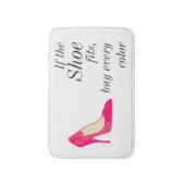 靴が浴室の敷物に合えば バスマット (正面縦)