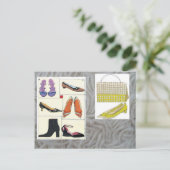 靴が足りない ポストカード (スタンド正面)