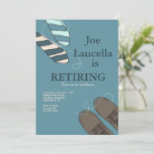 靴とネクタイの招待状 招待状 (スタンド正面)