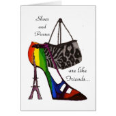 靴と財布カード (正面)