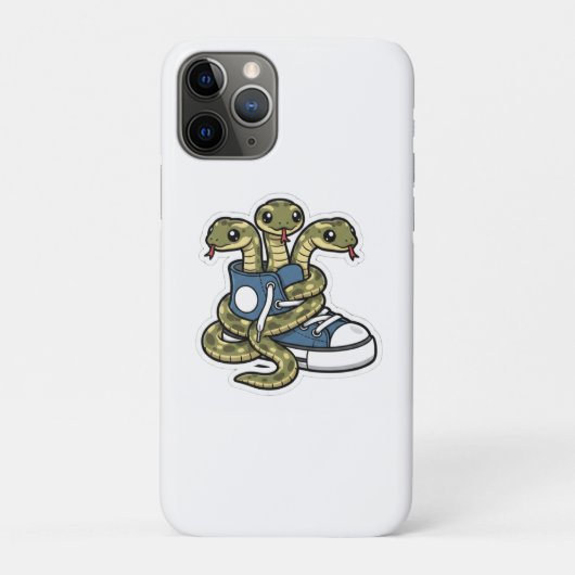靴に蛇 Case-Mate iPhoneケース (裏)