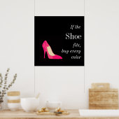 靴のもしフィットのポスター ポスター (キッチン)