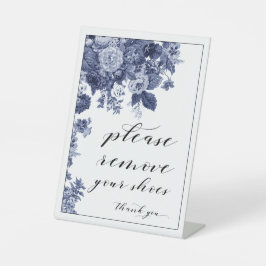 靴のサインを取り除いてください 台座サイン