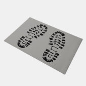 靴のプリント ドアマット (アングル)