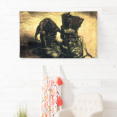 靴のペア – ファンゴッホ 横断幕 (インサイチュ)