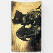 靴のペア – ファンゴッホ 横断幕 (縦)