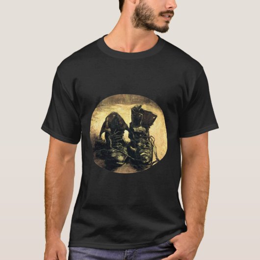 靴のペア – ファンゴッホ Tシャツ (正面)