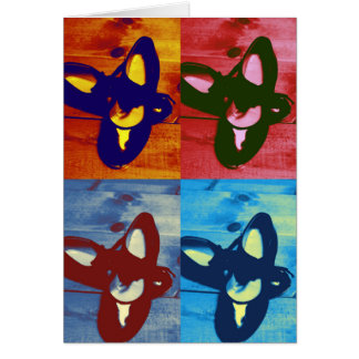 靴のポップアートを叩いて下さい