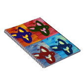 靴のポップアートを叩いて下さい ノートブック (右側)