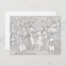 靴の中に住んでいた人 |絵葉書© ポストカード