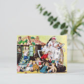 靴の中に住んでいる老婦人がいた ポストカード (スタンド正面)