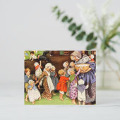 靴の中に住んでいる老婦人がいた ポストカード (スタンド正面)