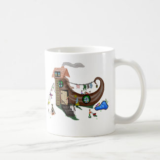 靴の中の老婆 コーヒーマグカップ