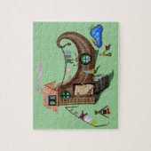 靴の中の老婆 ジグソーパズル (縦)