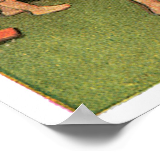 靴の中の老婦人 ポスター (角)