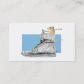 靴の名刺を運転する犬 名刺 (裏面)