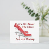 靴の問題だ ポストカード (スタンド正面)