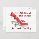 靴の問題だ ポストカード (正面/裏面)