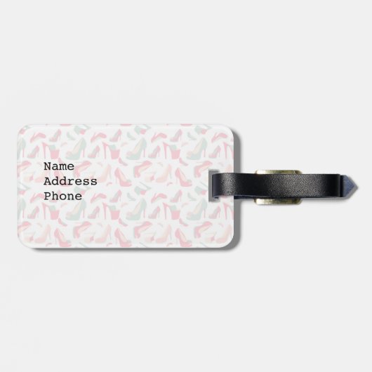 靴の愛のため ラゲッジタグ (裏面横)