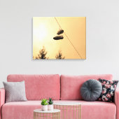 靴の揺れ キャンバスプリント (インサイチュ (リビング))