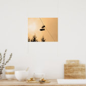 靴の揺れ ポスター (キッチン)