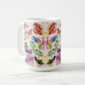 靴の柄 コーヒーマグカップ (正面左)