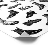 靴の歴史 ポスター (角)