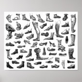 靴の歴史 ポスター (正面)