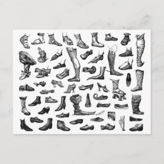 靴の歴史 ポストカード