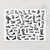 靴の歴史 ポストカード (正面)