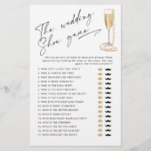 靴の結婚ゲーム真珠とプロセッコゲーム (正面)