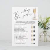 靴の結婚ゲーム真珠とプロセッコゲーム (スタンド正面)