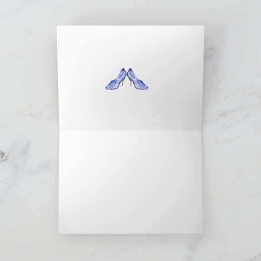 靴はあなたの人生の挨拶車を変えることができます カード (内部)