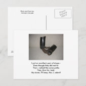 靴はがき ポストカード (正面/裏面)