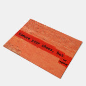 「靴は脱ぐが要らぬ」 ドアマット (アングル)