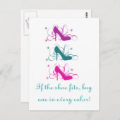 靴もしはがきに合う ポストカード (正面/裏面)