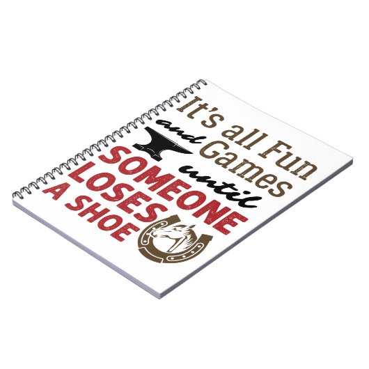 靴をなくすまでおもしろいとゲームを運ぶ ノートブック (左側)